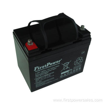 PVC Main powerReserve GEL Battery 12V33AH